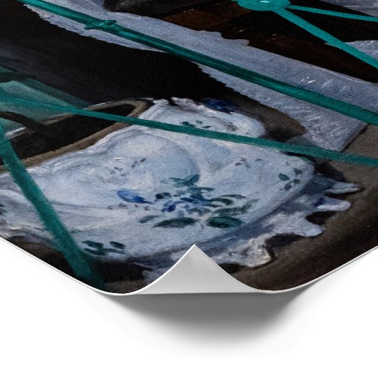 Edouard Manet - The Balcony / Le Balcon Poster (Hoek)