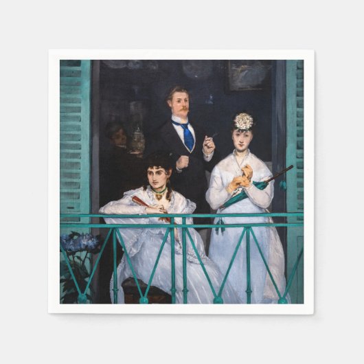 Edouard Manet - The Balcony / Le Balcon Servet (Voorkant)
