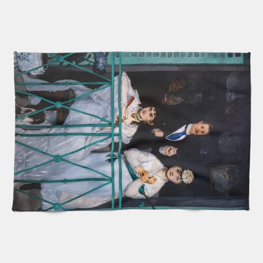 Edouard Manet - The Balcony / Le Balcon Theedoek (Horizontaal)