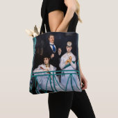 Edouard Manet - The Balcony / Le Balcon Tote Bag (Dichtbij)