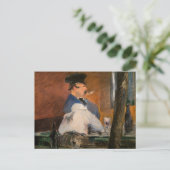 Edouard Manet - The Bar, Le Bouchon Briefkaart (Staand voorkant)