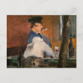 Edouard Manet - The Bar, Le Bouchon Briefkaart (Voorkant)
