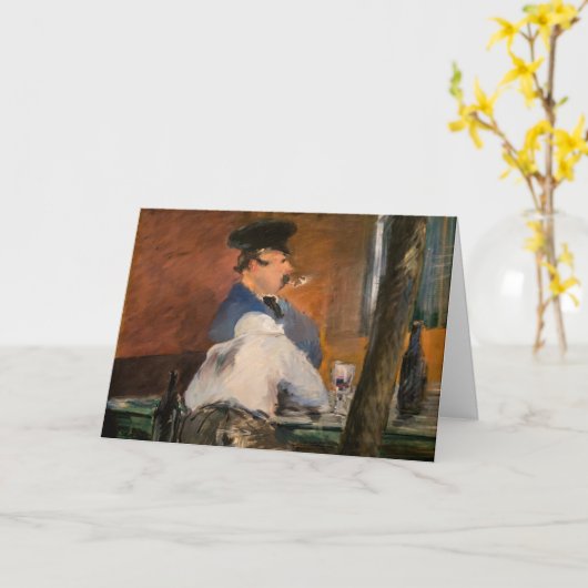 Edouard Manet - The Bar, Le Bouchon Kaart (Gele Bloem)