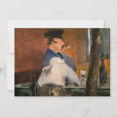 Edouard Manet - The Bar, Le Bouchon Kaart (Voorkant)