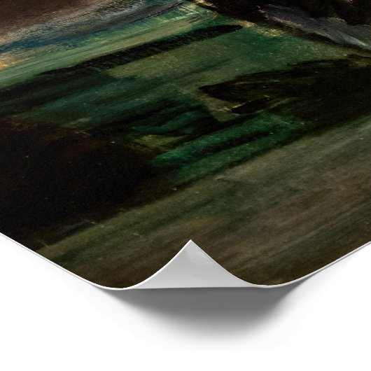 Edouard Manet - The Bar, Le Bouchon Poster (Hoek)