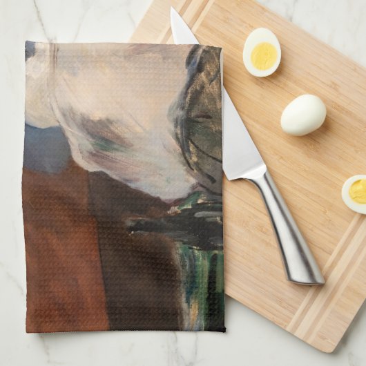 Edouard Manet - The Bar, Le Bouchon Theedoek (Quarter Fold)