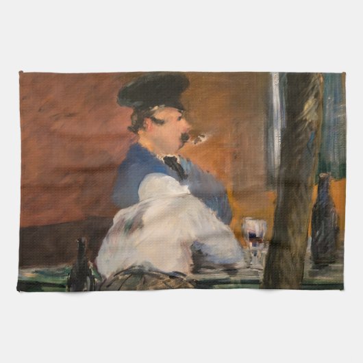 Edouard Manet - The Bar, Le Bouchon Theedoek (Horizontaal)
