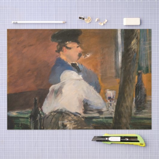 Edouard Manet - The Bar, Le Bouchon Tissuepapier (Craft)