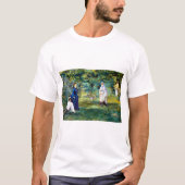Edouard Manet The Croquet Game T-shirt (Voorkant)