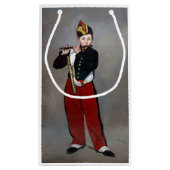 Edouard Manet - The Fifer / Young Flautis Klein Cadeauzakje (Achterkant)