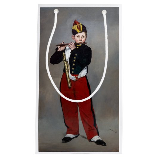 Edouard Manet - The Fifer / Young Flautis Klein Cadeauzakje (Voorkant)