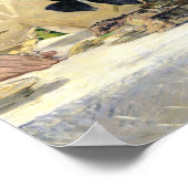 Edouard Manet - The Garden of Pere Lathuille Poster (Hoek)