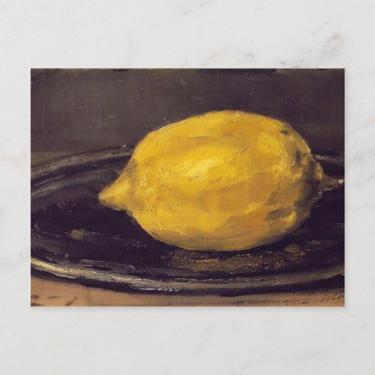 Edouard Manet - The Lemon Briefkaart (Voorkant)