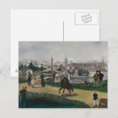 Edouard Manet - Uitzicht van de universele tentoon Briefkaart (Voorkant / Achterkant)