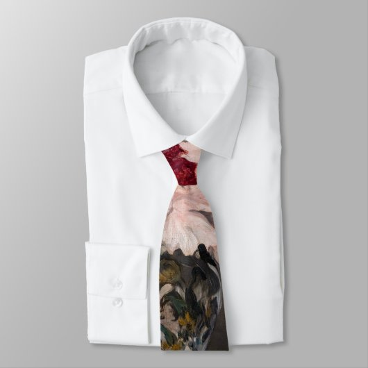 Edouard Manet - Vaas met Pioenrozen op een Klein V Stropdas (Gebonden)