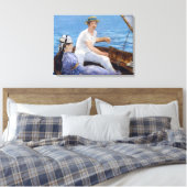 Edouard Manet - Varen Canvas Afdruk (Insitu (Slaapkamer))