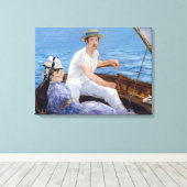 Edouard Manet - Varen Canvas Afdruk (Insitu (Houten vloer))