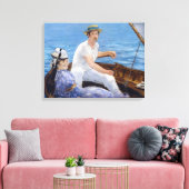 Edouard Manet - Varen Canvas Afdruk (Insitu (Woonkamer))