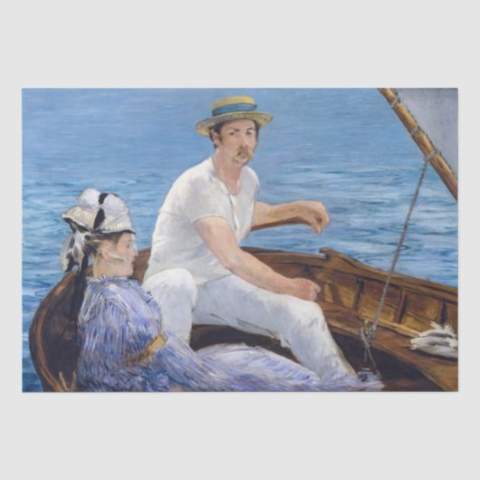 Edouard Manet - Varen Tissuepapier (Voorkant)