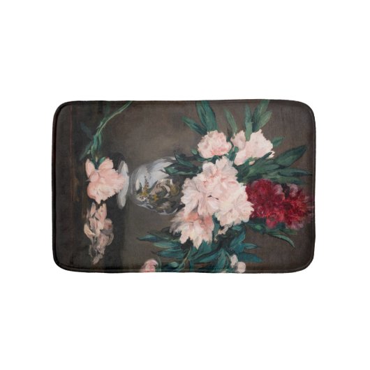 Edouard Manet - Vase van pinda's op kleine voetjes Badmat (Voorkant)