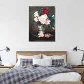Edouard Manet - Vase van pinda's op kleine voetjes Canvas Afdruk (Insitu (Slaapkamer))