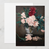 Edouard Manet - Vase van pinda's op kleine voetjes Kaart (Voorkant / Achterkant)