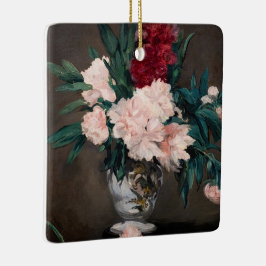 Edouard Manet - Vase van pinda's op kleine voetjes Keramisch Ornament (Rechts)