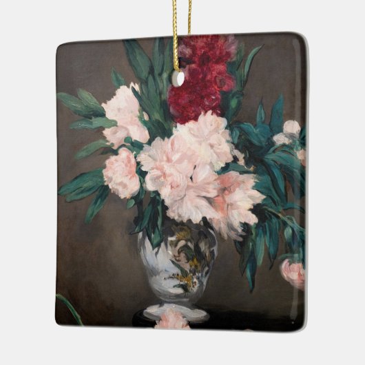 Edouard Manet - Vase van pinda's op kleine voetjes Keramisch Ornament (Links)