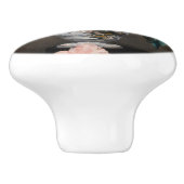 Edouard Manet - Vase van pinda's op kleine voetjes Keramische Knop (Zijkant)