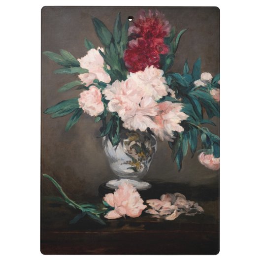 Edouard Manet - Vase van pinda's op kleine voetjes Klembord (Achterkant)