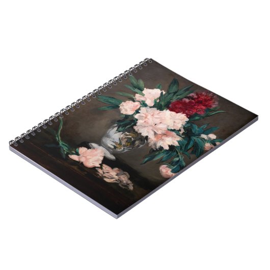Edouard Manet - Vase van pinda's op kleine voetjes Notitieboek (Linkerzijde)