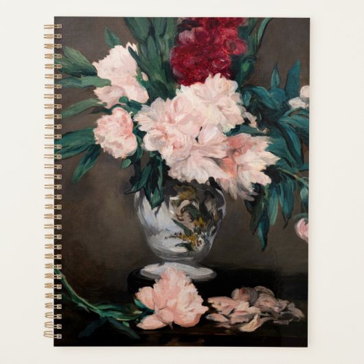 Edouard Manet - Vase van pinda's op kleine voetjes Planner (Voorkant)