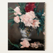 Edouard Manet - Vase van pinda's op kleine voetjes Planner (Achterkant)