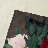 Edouard Manet - Vase van pinda's op kleine voetjes Strandlaken (In situ)