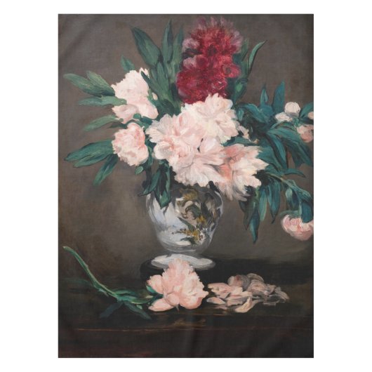 Edouard Manet - Vase van pinda's op kleine voetjes Tafelkleed (Voorkant)