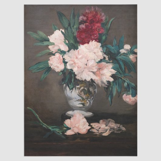 Edouard Manet - Vase van pinda's op kleine voetjes Tissuepapier