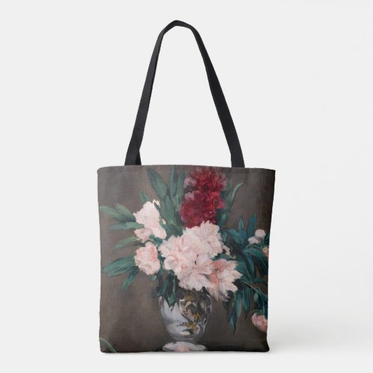 Edouard Manet - Vase van pinda's op kleine voetjes Tote Bag (Achterkant)