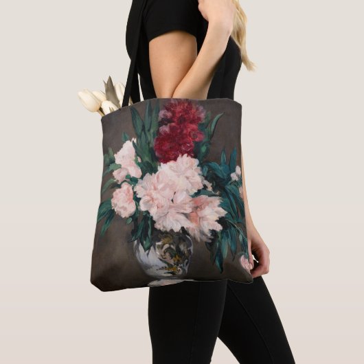 Edouard Manet - Vase van pinda's op kleine voetjes Tote Bag (Dichtbij)
