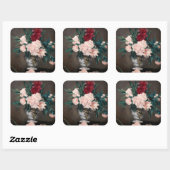 Edouard Manet - Vase van pinda's op kleine voetjes Vierkante Sticker (Vel)