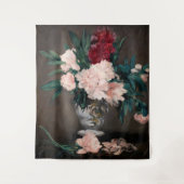 Edouard Manet - Vase van pinda's op kleine voetjes Wandkleed (Voorkant)