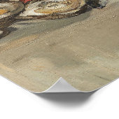 Edouard Manet - Vis - stilstaand leven Poster (Hoek)