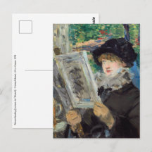 Edouard Manet - Vrouw lezen