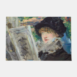 Edouard Manet - Vrouw lezen Deurmat