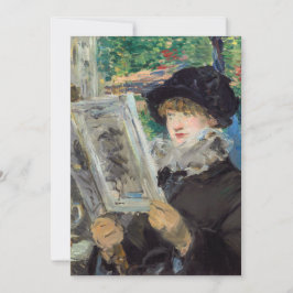 Edouard Manet - Vrouw lezen Kaart