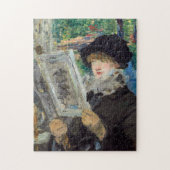 Edouard Manet - Vrouw lezen Legpuzzel (Verticaal)