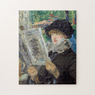 Edouard Manet - Vrouw lezen Legpuzzel