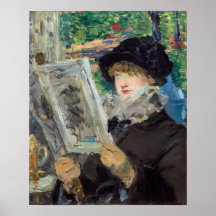 Edouard Manet - Vrouw lezen