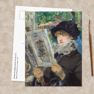 Edouard Manet - Vrouw lezend Briefkaart