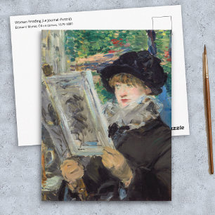 Edouard Manet - Vrouw lezend Briefkaart