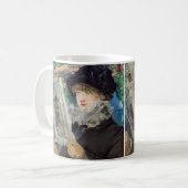 Edouard Manet - Vrouw lezend Koffiemok (Voorkant links)